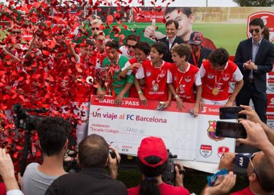Campeonato de fútbol infantil Scotiabank